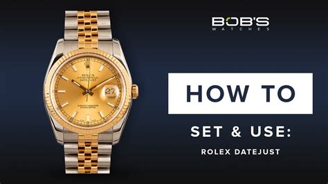 how to change the time on rolex|change time on rolex datejust.